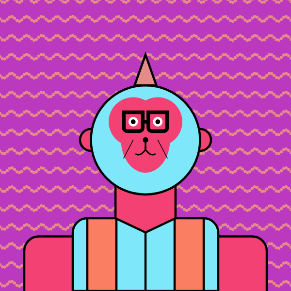 Robo Ape Maybach Club (Genesis 1) #3 static token preview