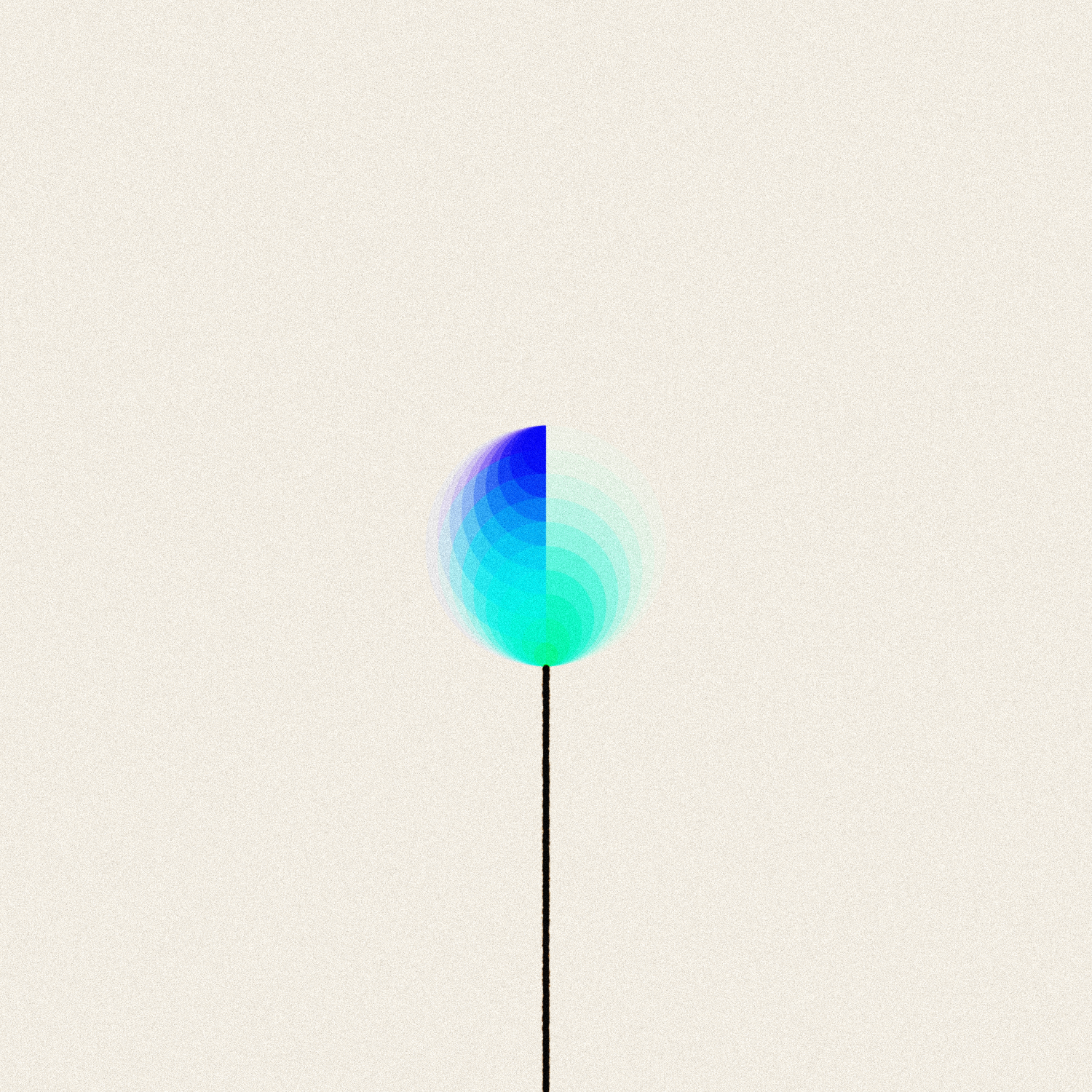 Fx(hash) Generative Birthday Candle #8 static token preview