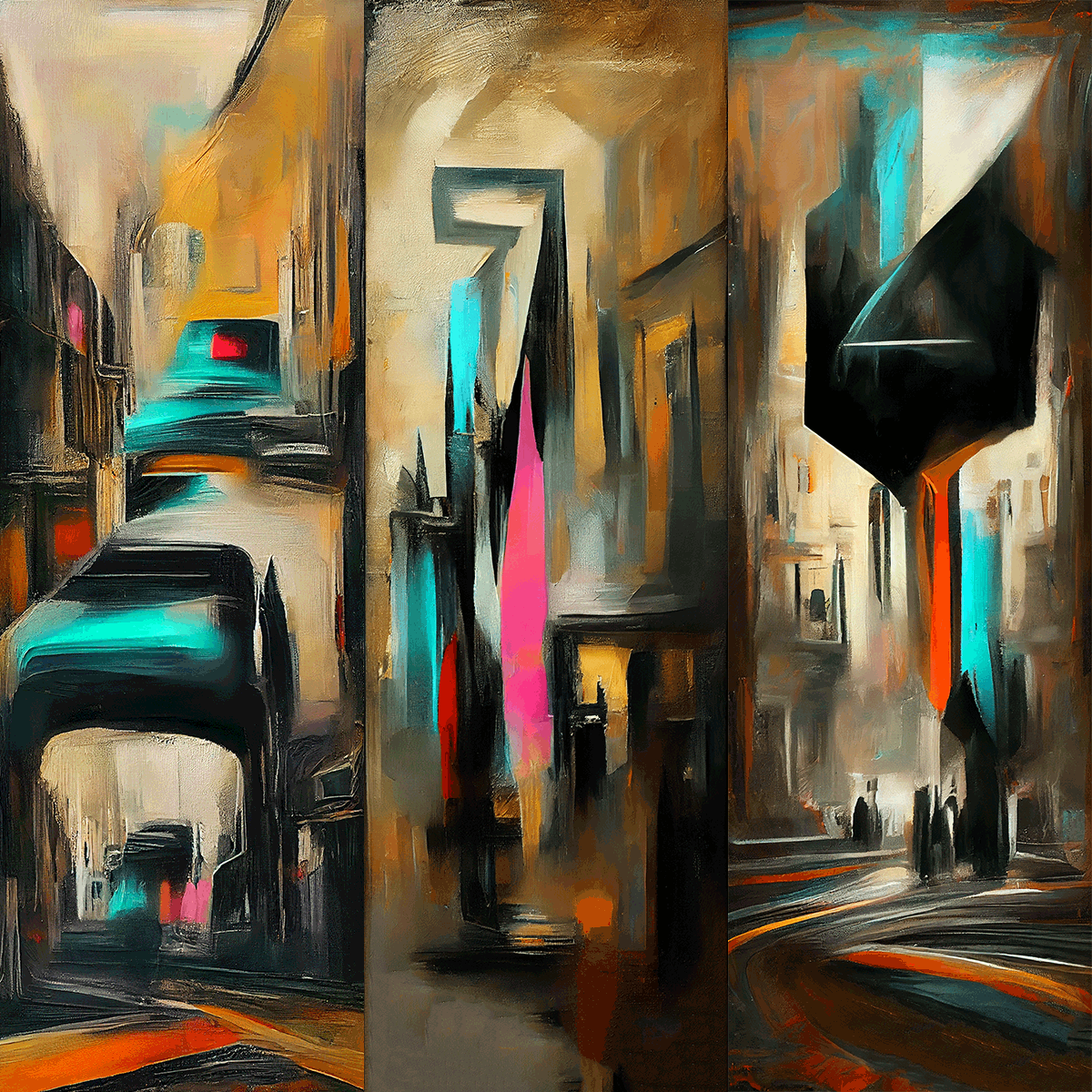 AI Dark City #10 static token preview