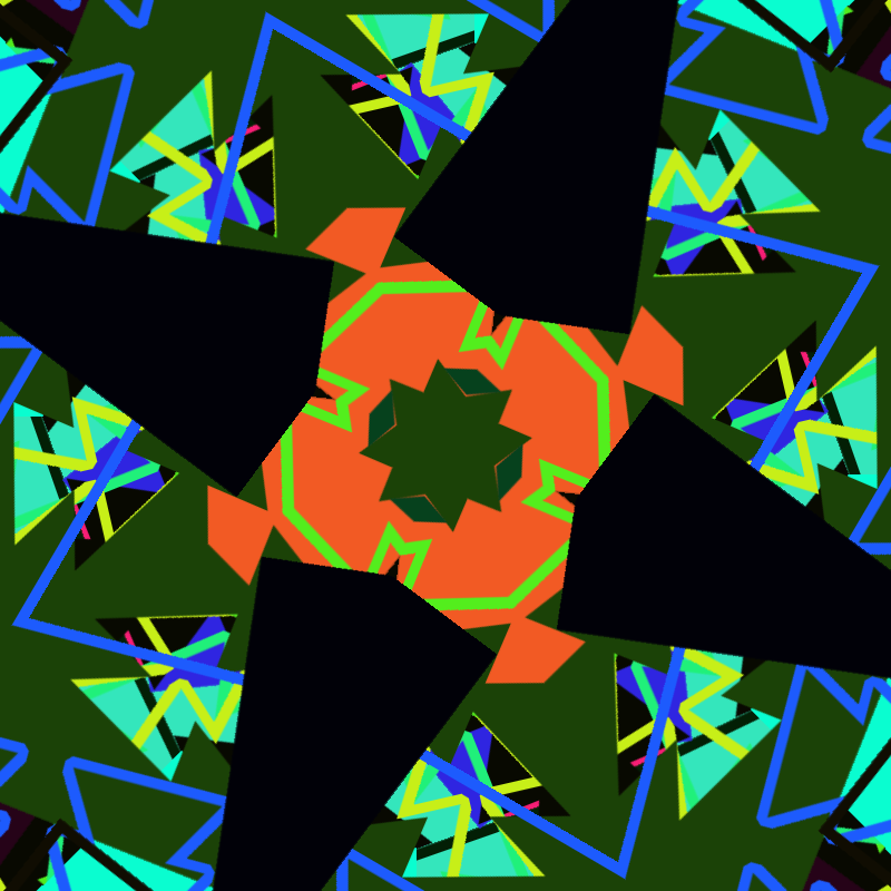 Pre-columbian Kaleidoscope #3 static token preview