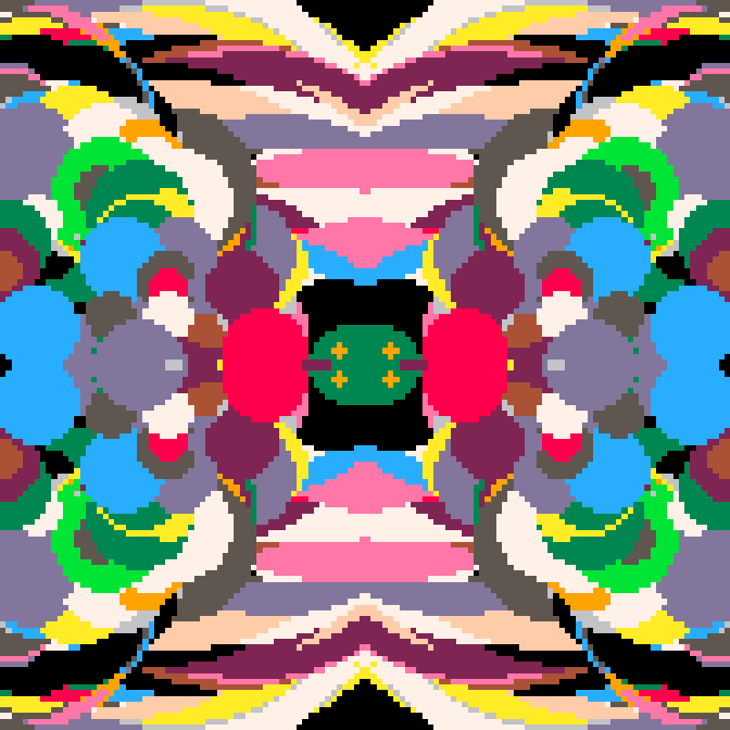Rapid Psychedelic Inkblot Test Generator #8 static token preview