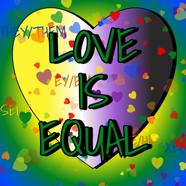 Love IS Equal #4 static token preview
