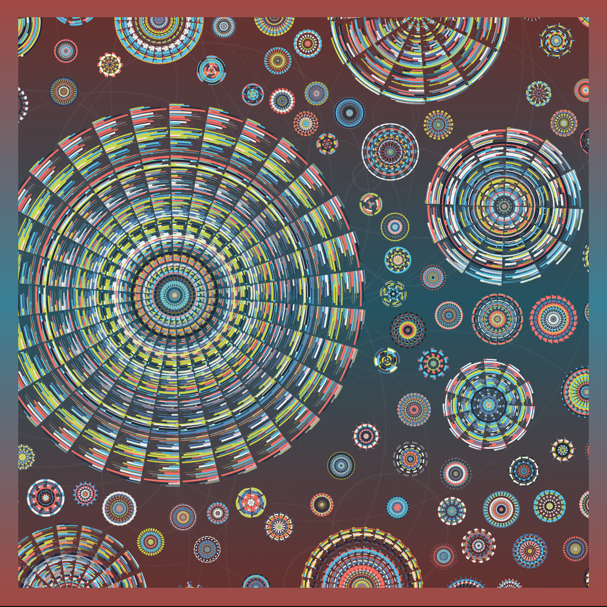 Kaleidoarcs #6 static token preview