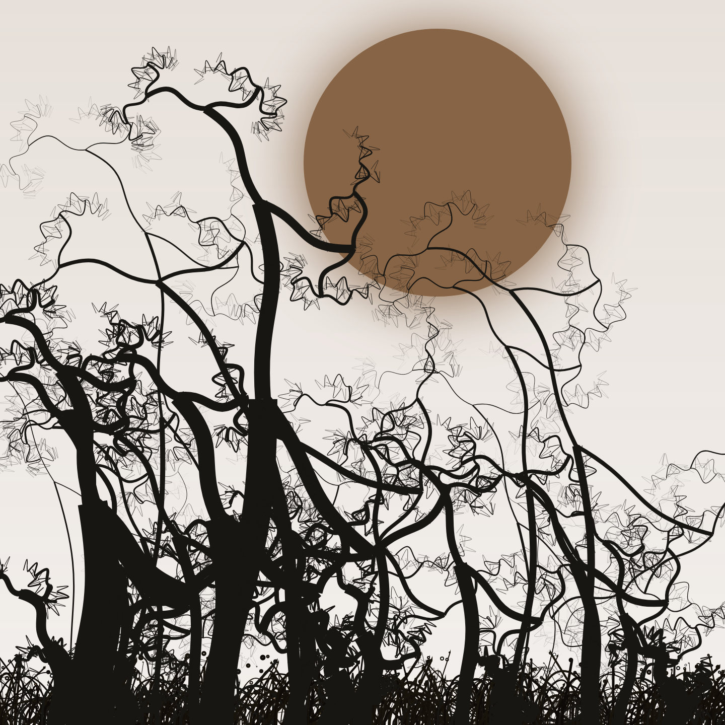 Wildwood Forest #16 static token preview