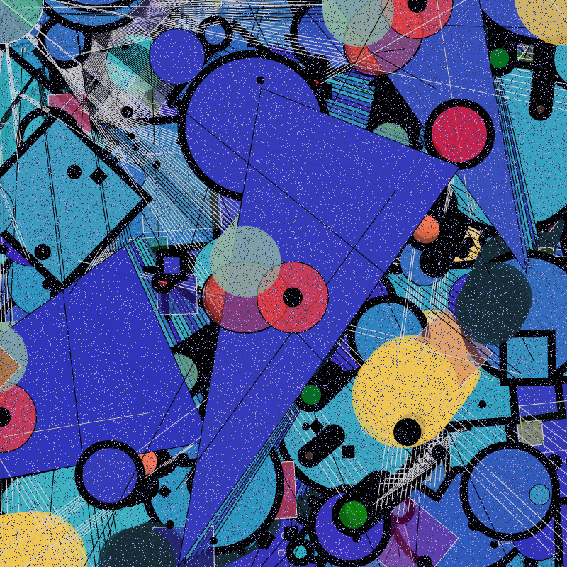 Kandinsky's mind #10 static token preview
