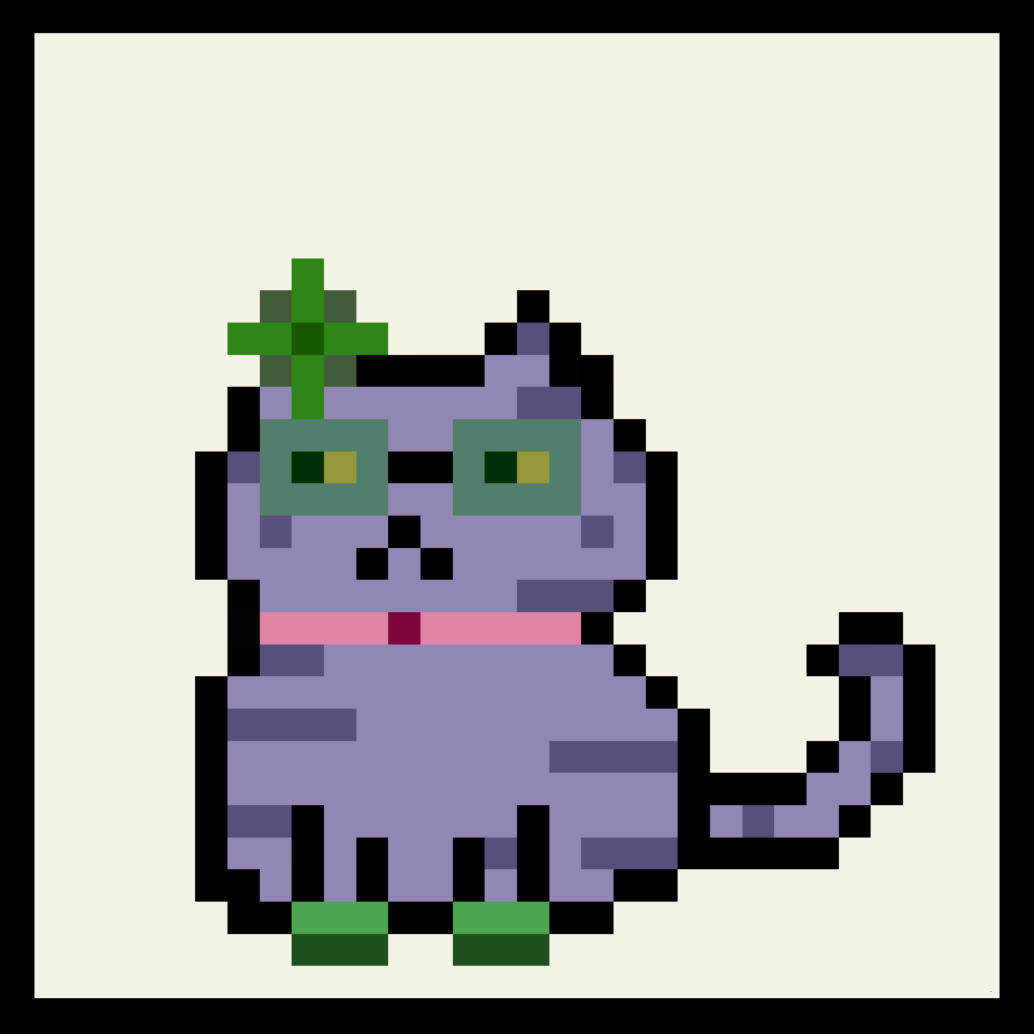 Lazy Kitties #7 static token preview