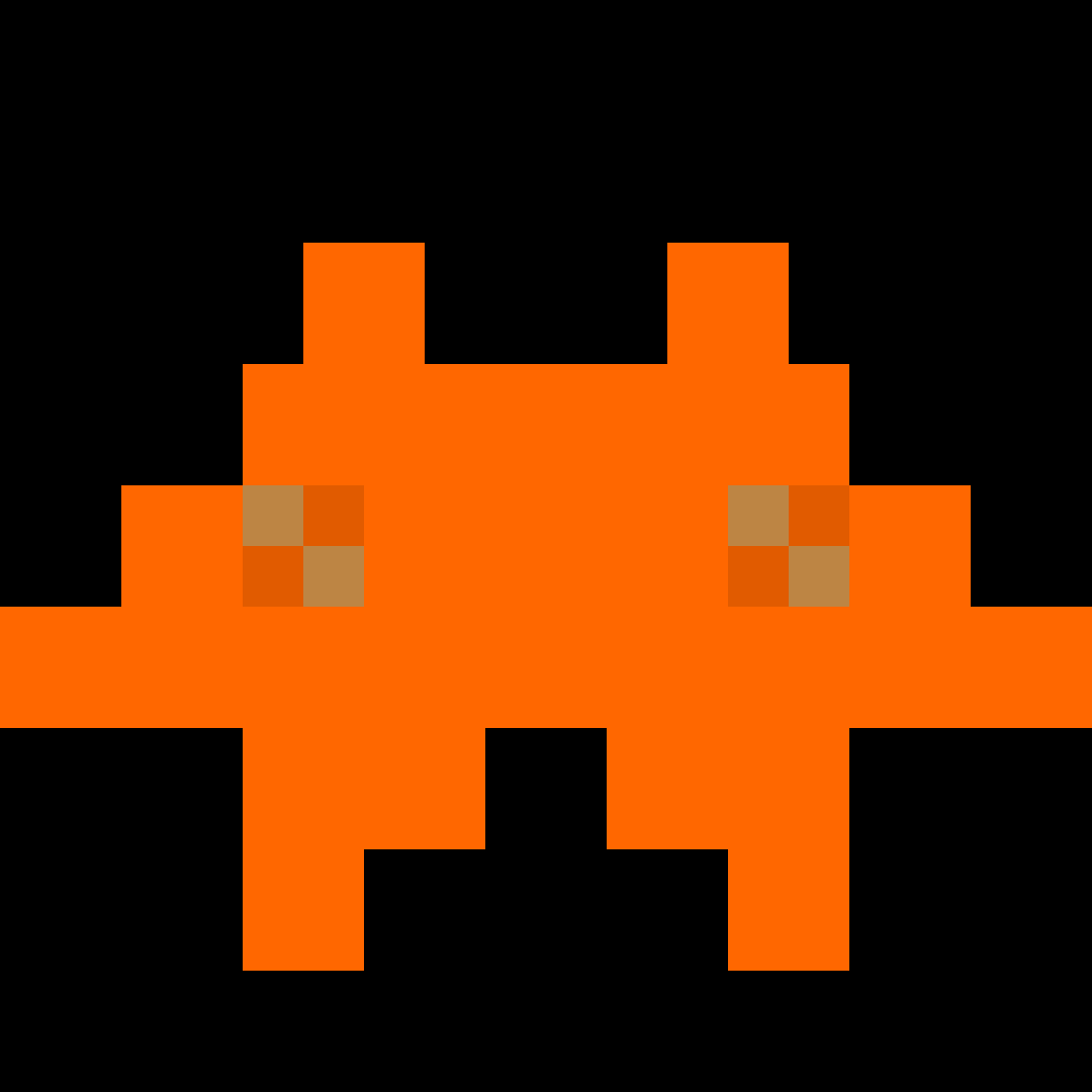 Pixel Invaders #8 static token preview