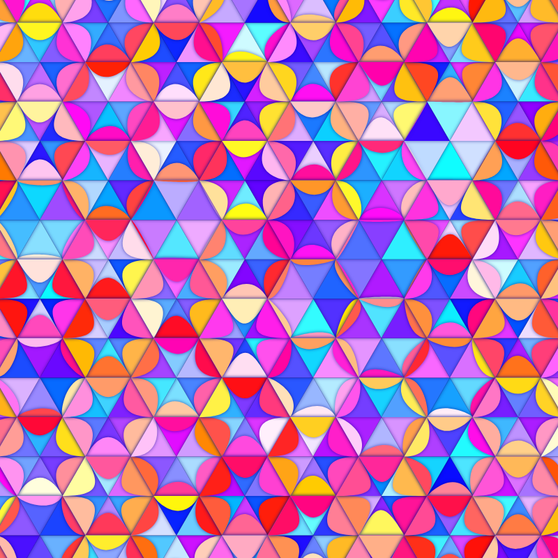 Kaleidoscope Flowers #1 static token preview