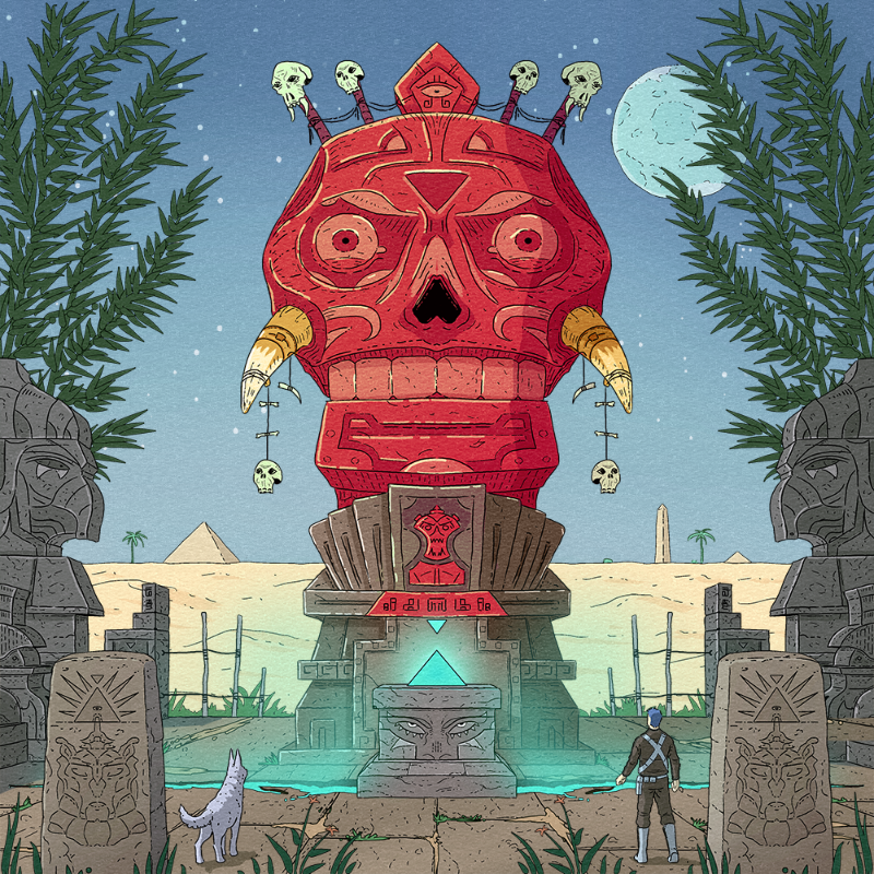 Lost Gods: Adventures of K&K #25 static token preview