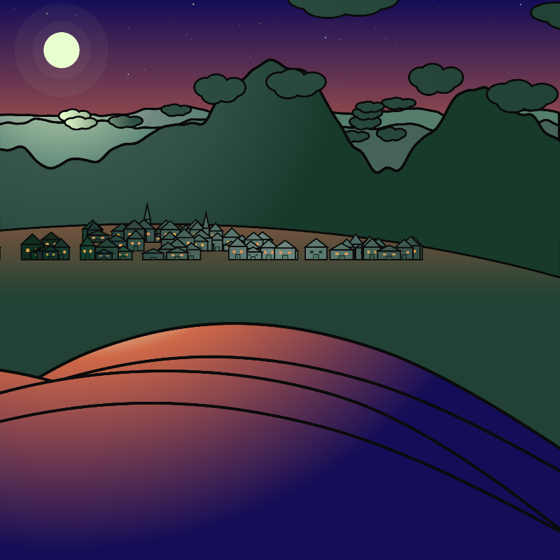 moonlight village #12 static token preview