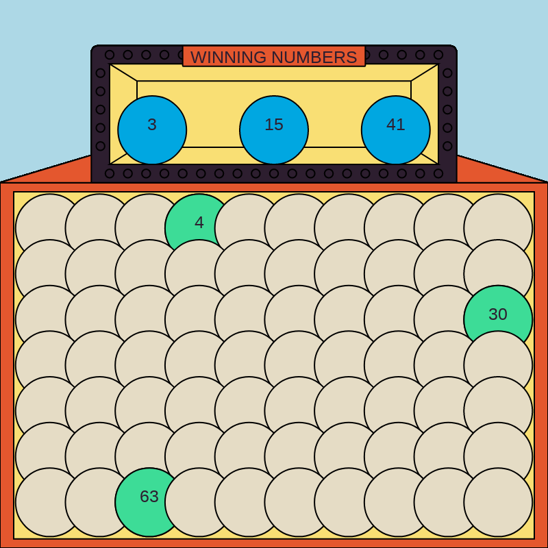 NFT Millions Lotto 03 #12 static token preview