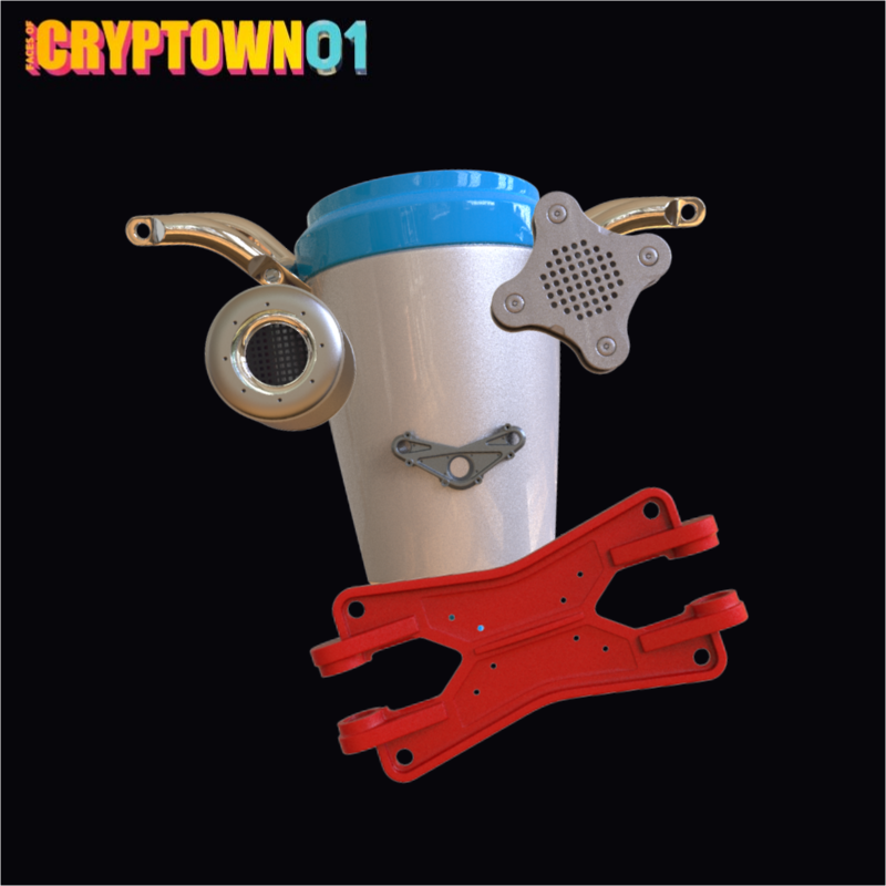 FacesOfCryptown vol.01 #7 static token preview