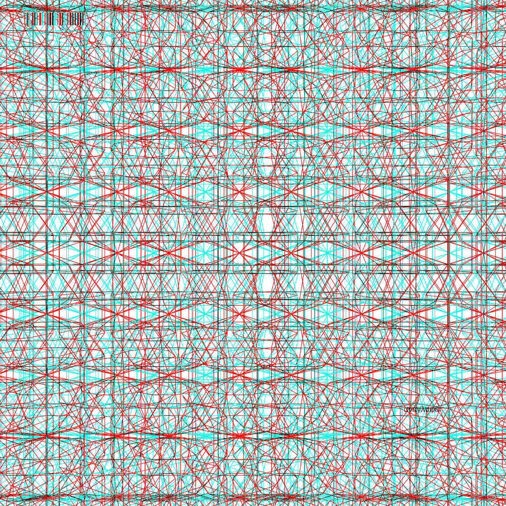 anaglyphic - delta pattern #4 static token preview