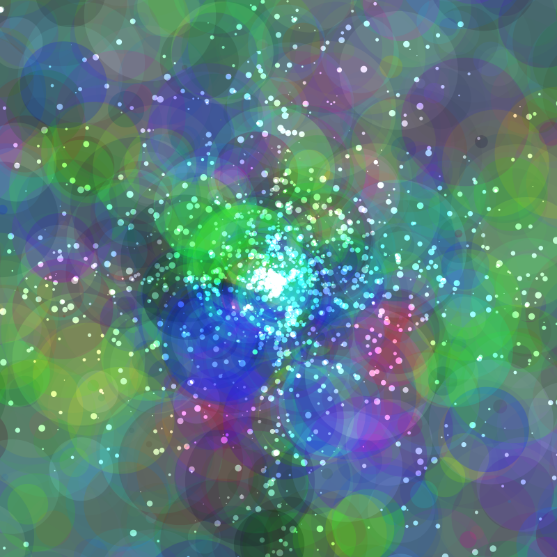 Universe of circles #9 static token preview