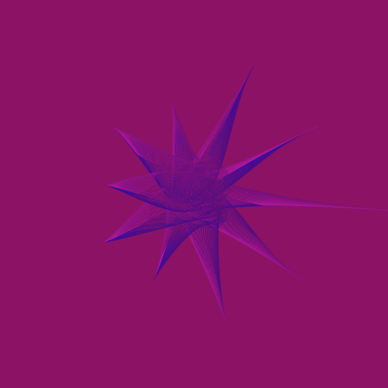 Bezier Jellyfish #6 static token preview