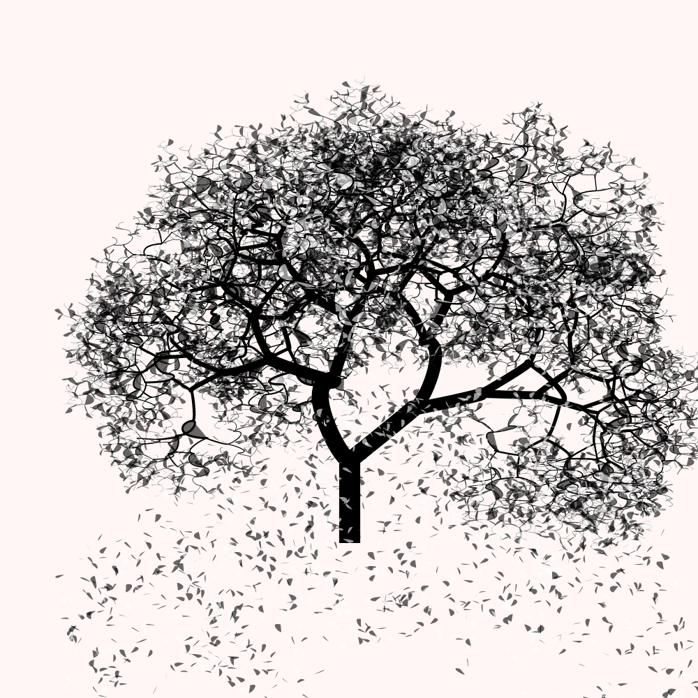Bézier Bloom #4 static token preview