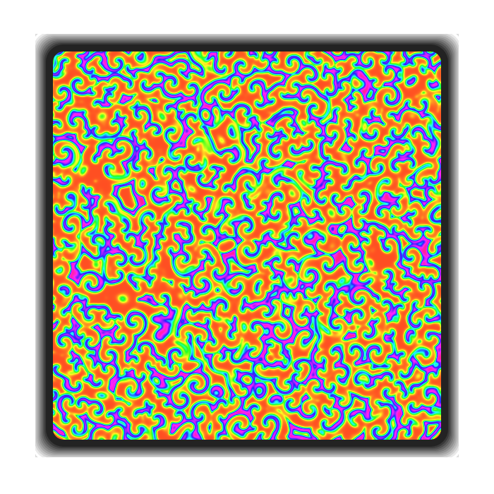 B-Z Reaction Diffusion #13 static token preview