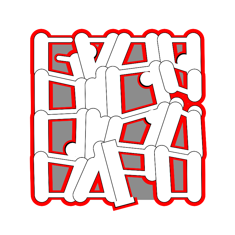 "Alphabetic signs" -WHITE TEST- (Preview) #10 static token preview