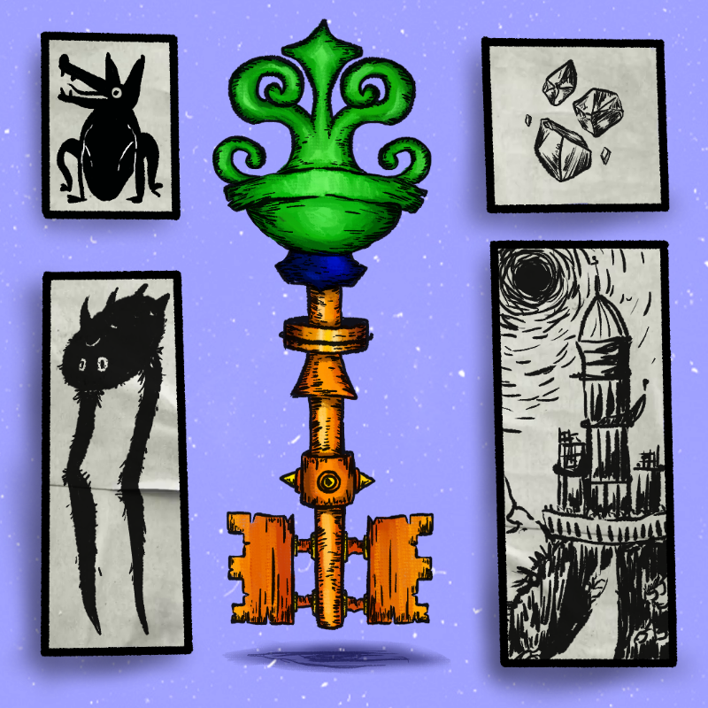 Dungeon Keys #5 static token preview