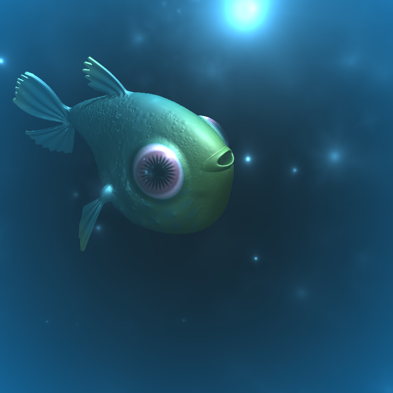 Weird Fishes #21 static token preview