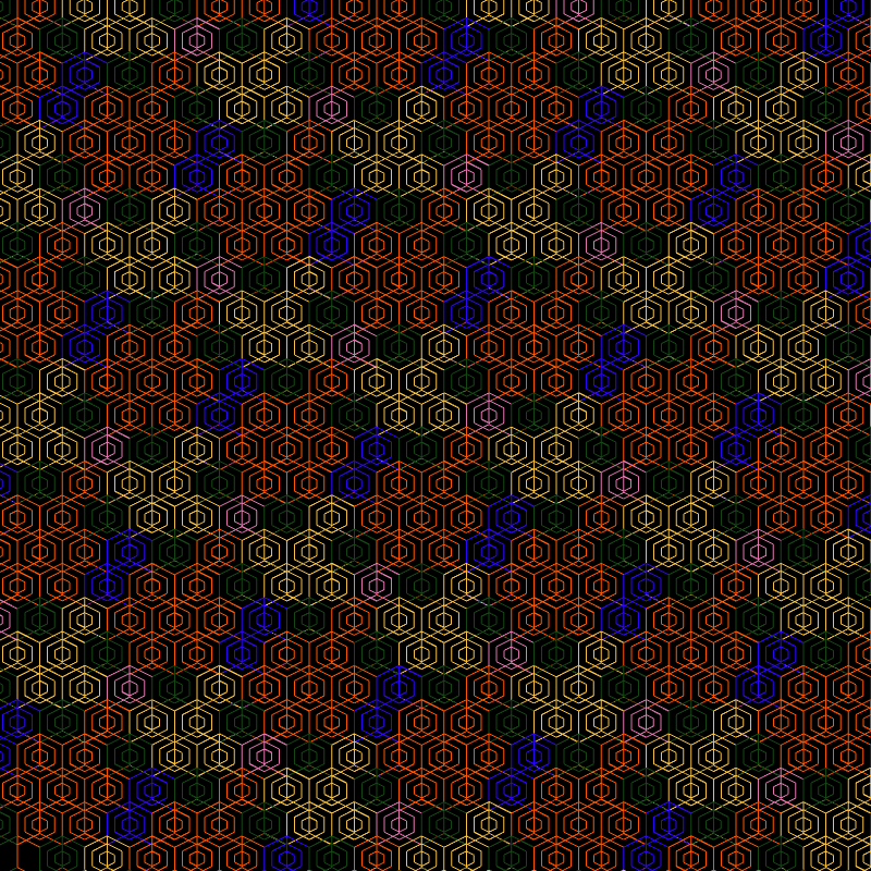 3D Pattern: ZUIUN #19 static token preview