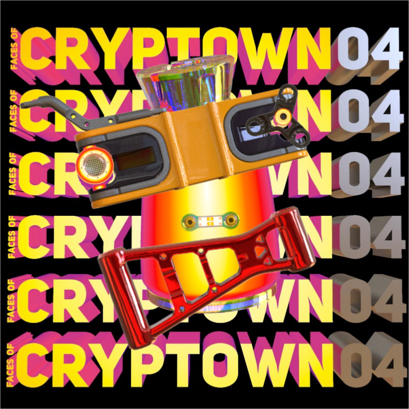 FacesOfCryptown vol.04 #10 static token preview