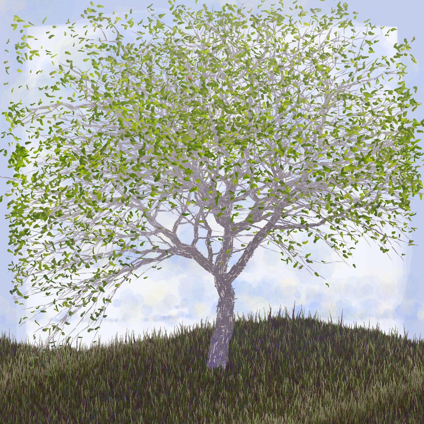 Ornamental Tree #1 static token preview