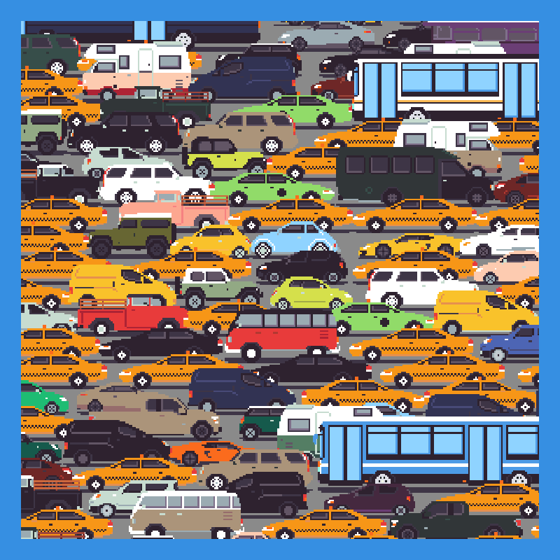 Traffic Jam #3 static token preview