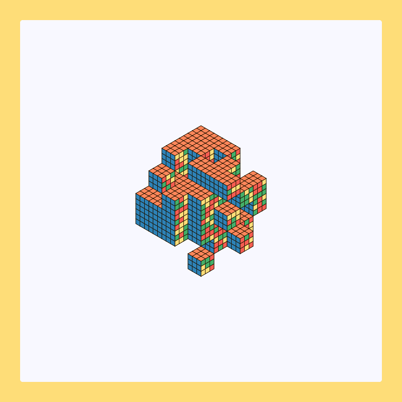 Rubik’s Fortress II #10 static token preview