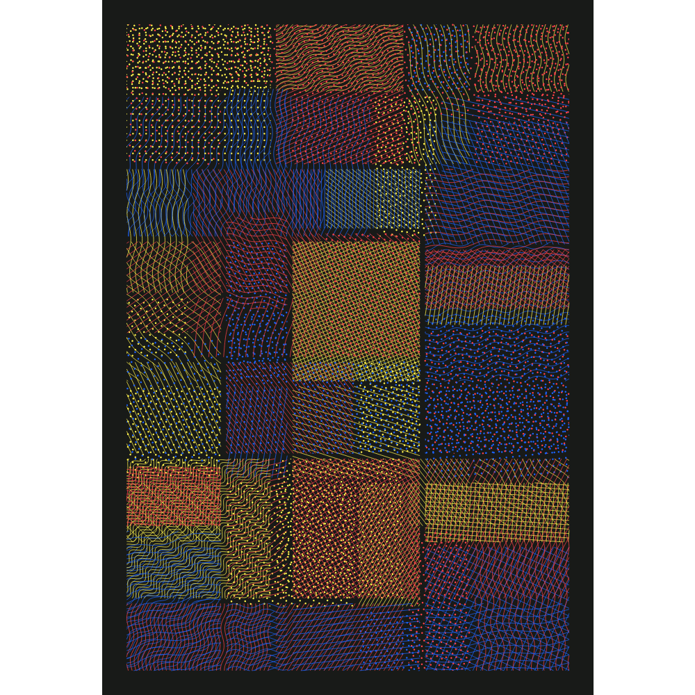 Pattern Grid Chaos #10 static token preview