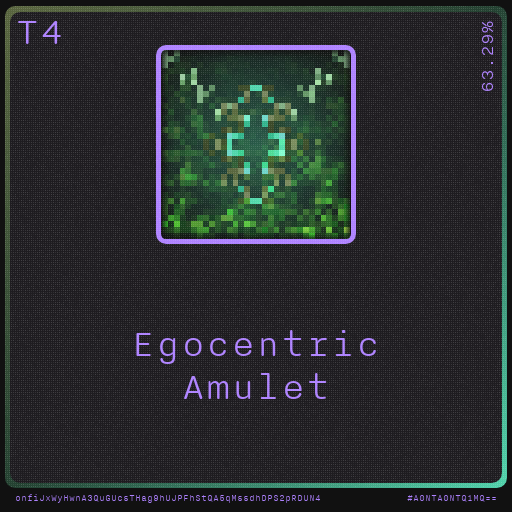 Gear for your quests - Amulet #23 static token preview