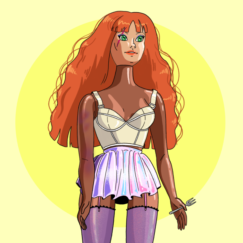 Barbarella Dollington #9 static token preview
