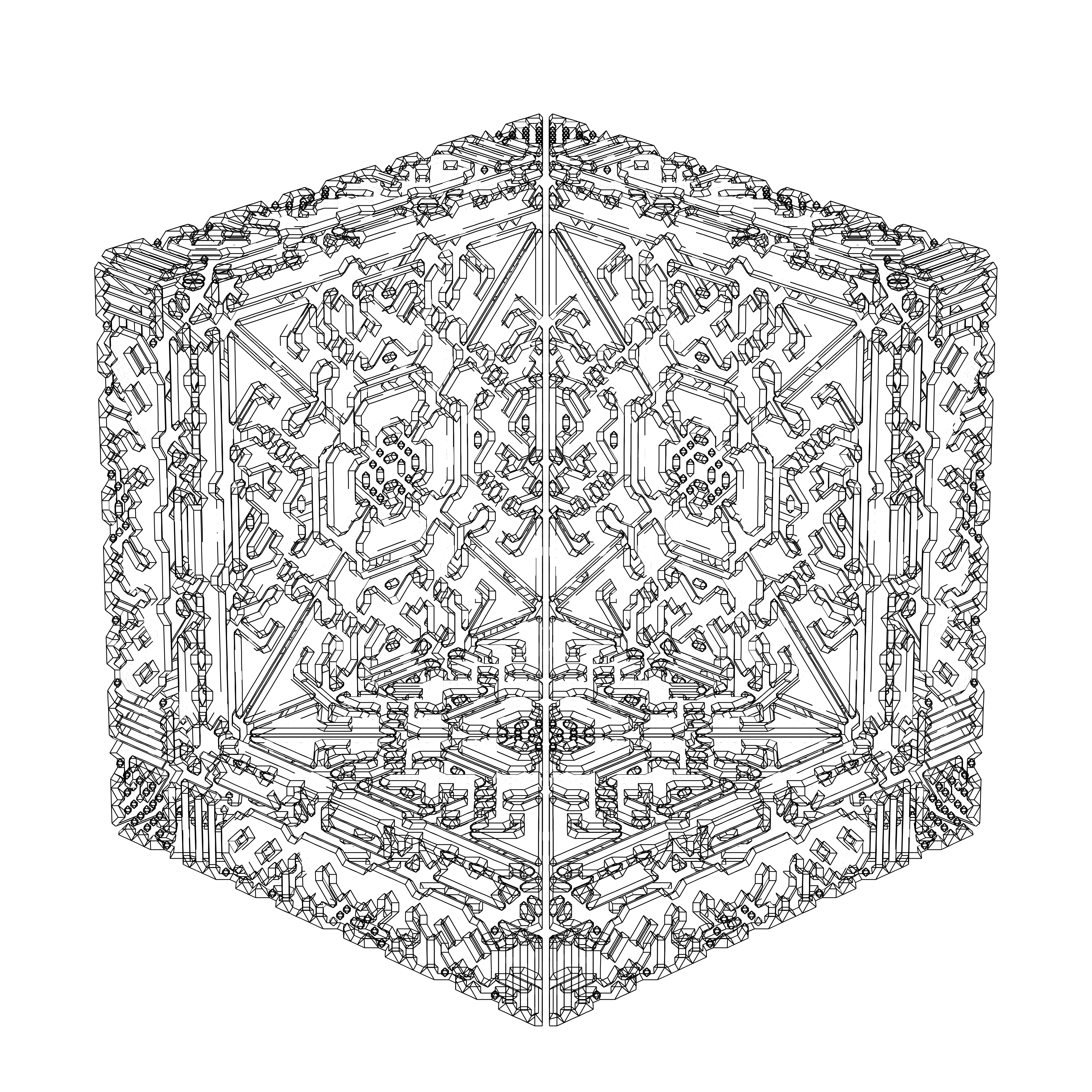 LL21 Alien Art Cube #10 static token preview