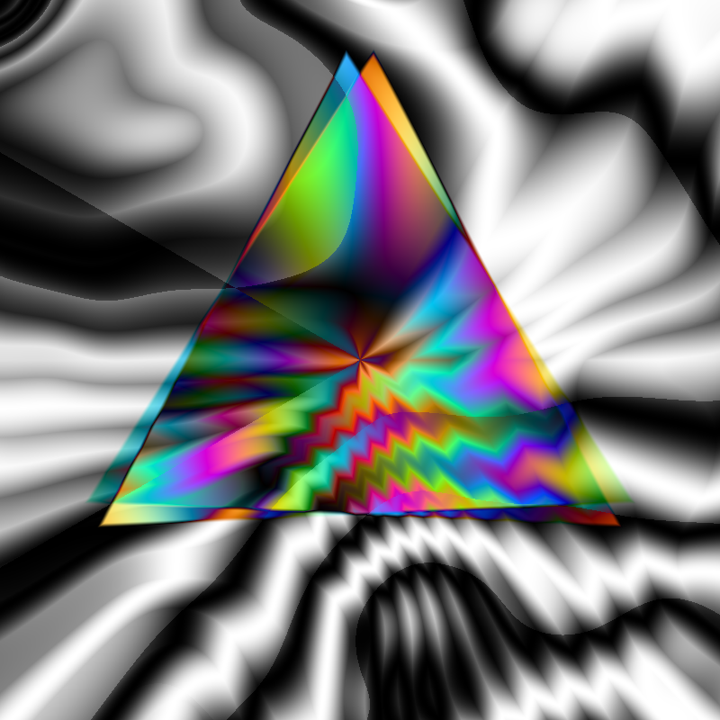 Colorful Triangles #22 static token preview