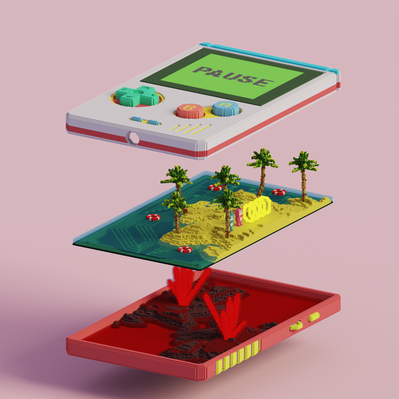 Gameboy Component #1 static token preview