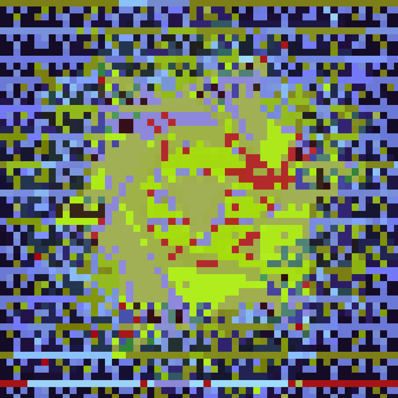 Psychedelic Pixels #13 static token preview