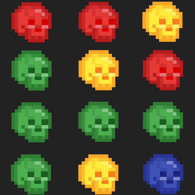 Skull candy #5 static token preview