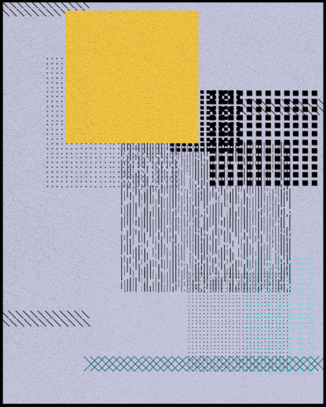 Dance of lines and shapes #19 static token preview