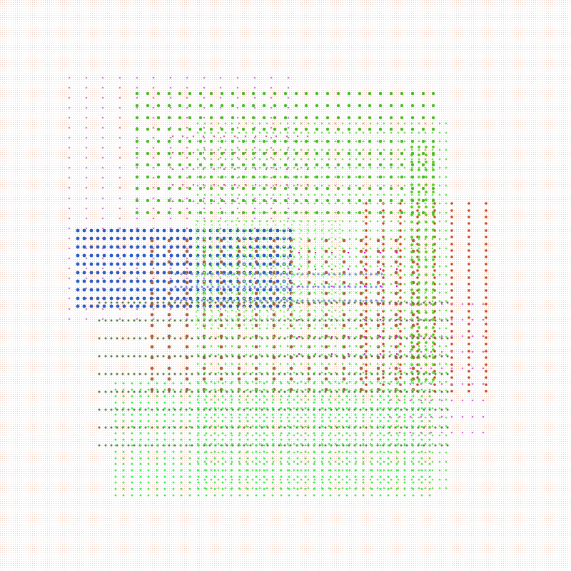 pointillist patchwork #15 static token preview