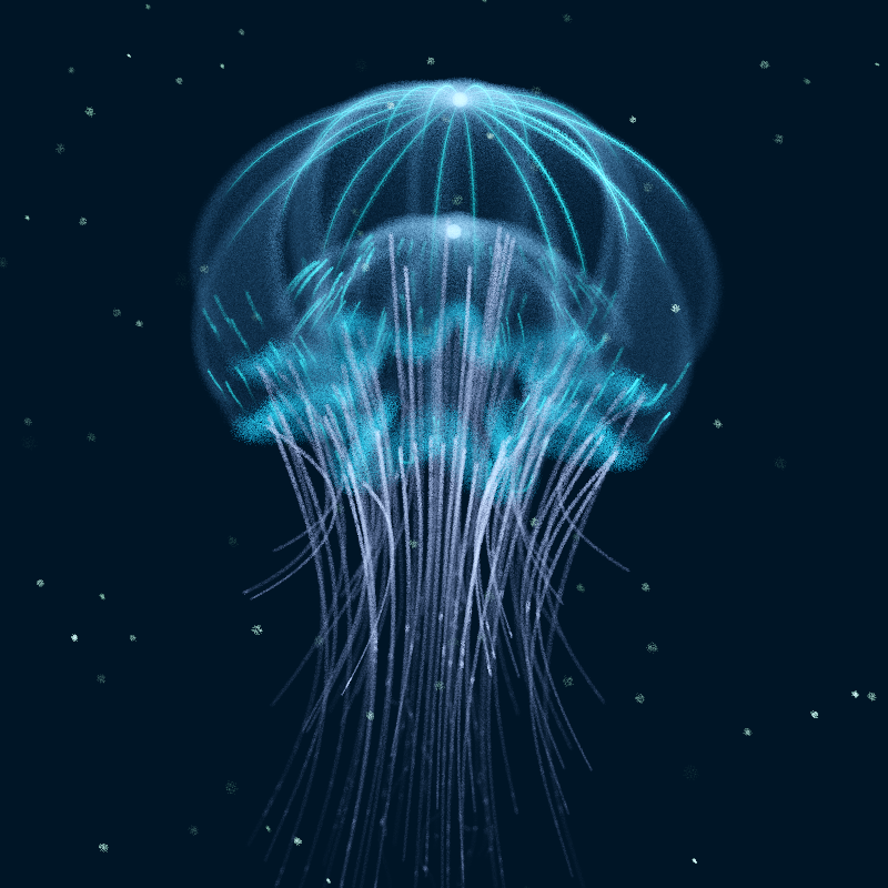 Creatures of the Deep #1 - The Jellyfish #4 static token preview