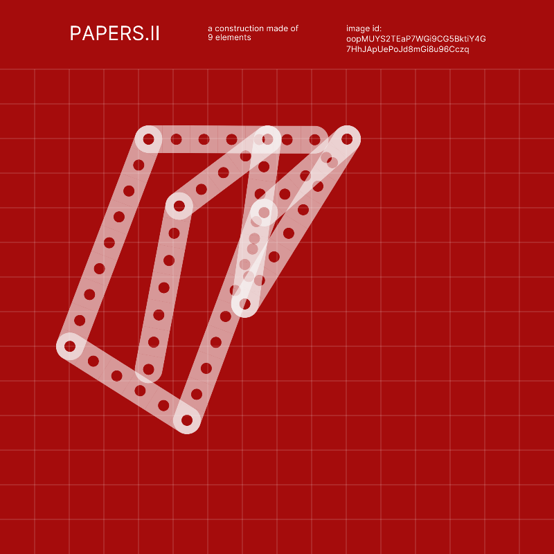PAPERS.II #17 static token preview
