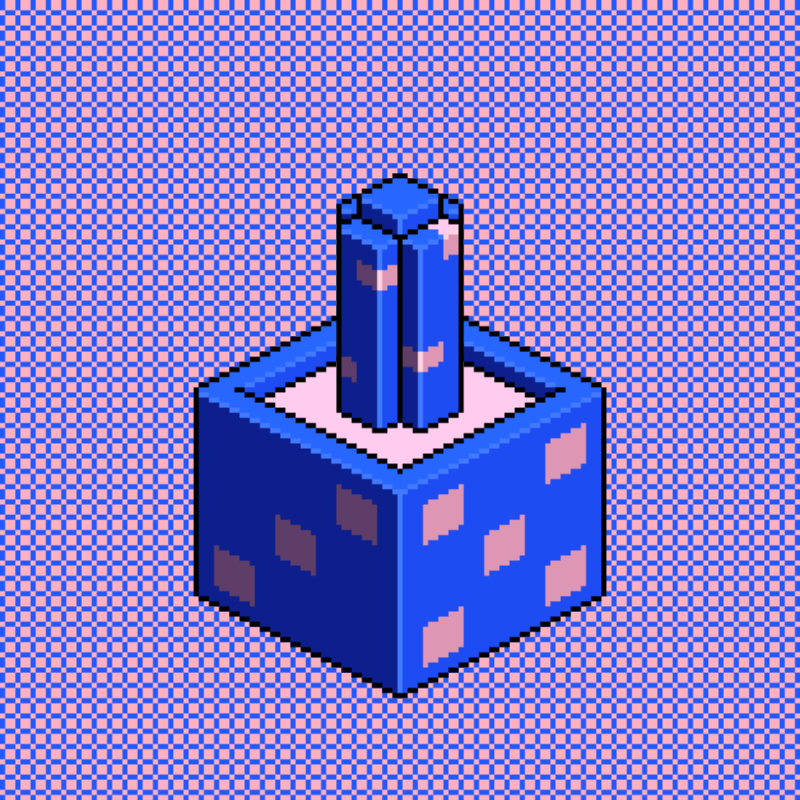 Pinkyblu Flower Vase #10 static token preview