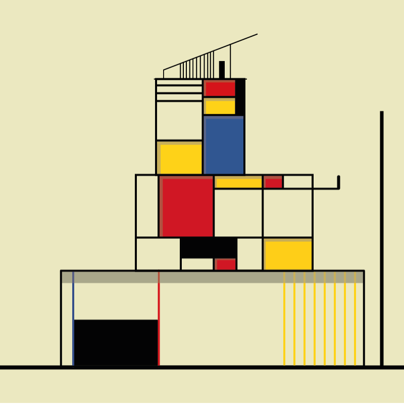 The Mondrian’s Houses #17 static token preview