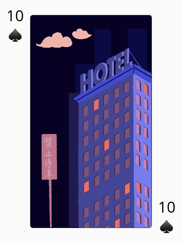 Poker -- Strolling in the Night #15 static token preview