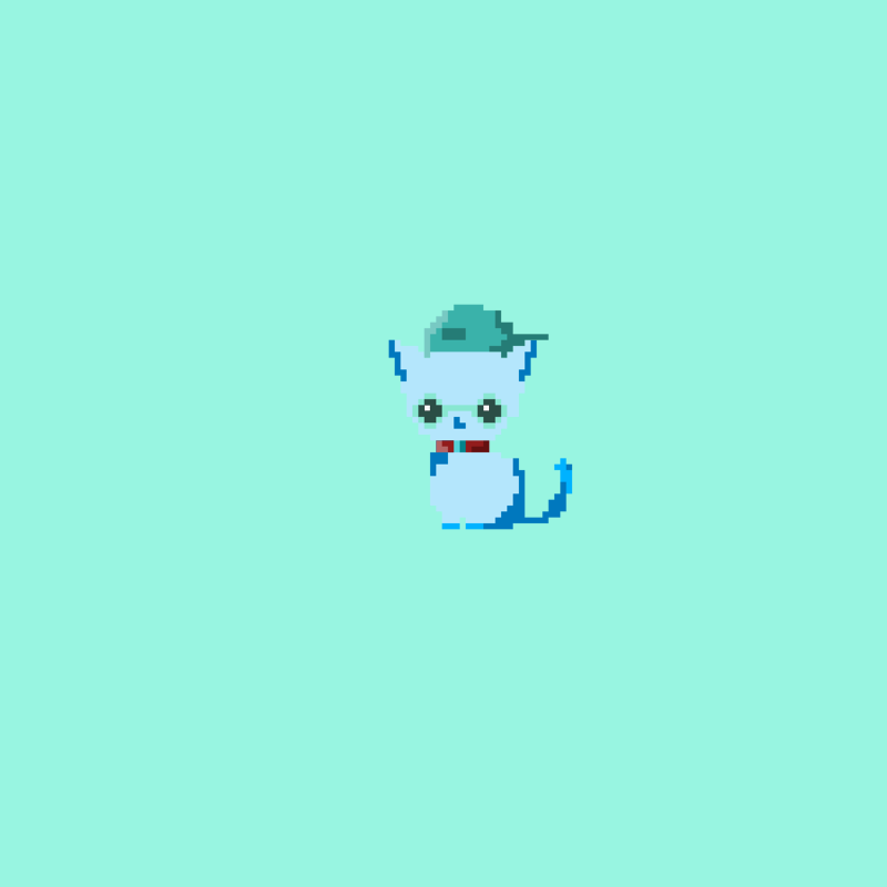 Pixel Cats #11 static token preview