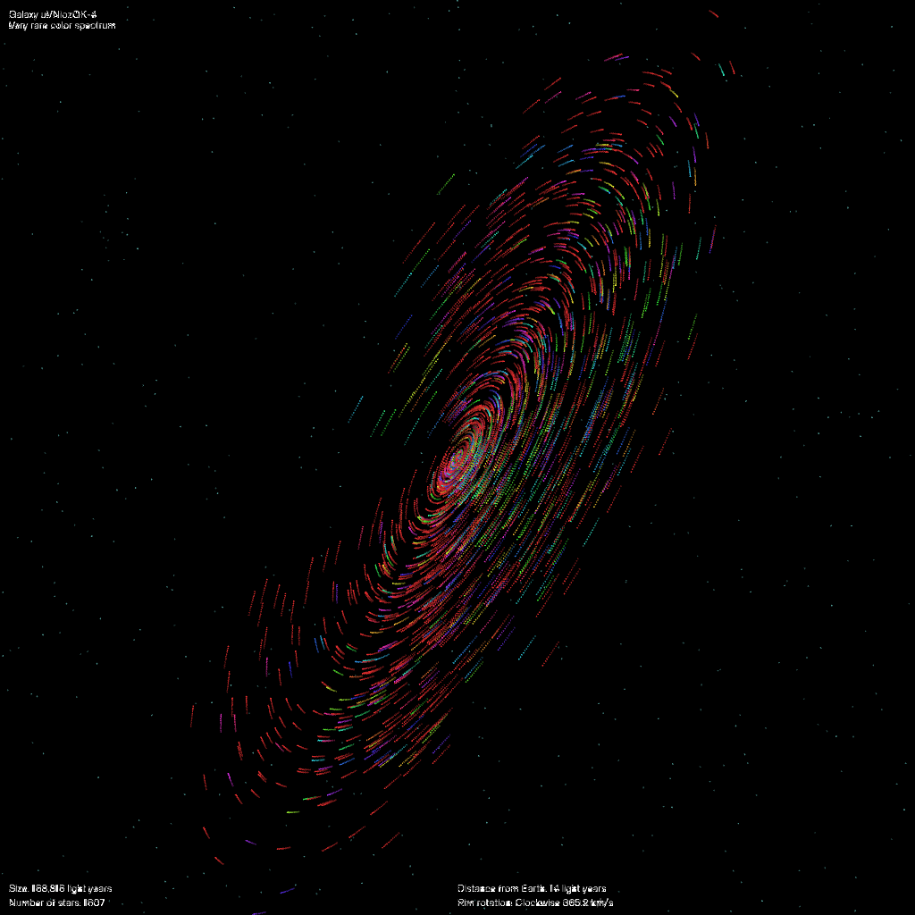 Spacelike #14 static token preview