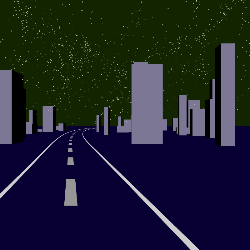 Galactic Highway #6 static token preview