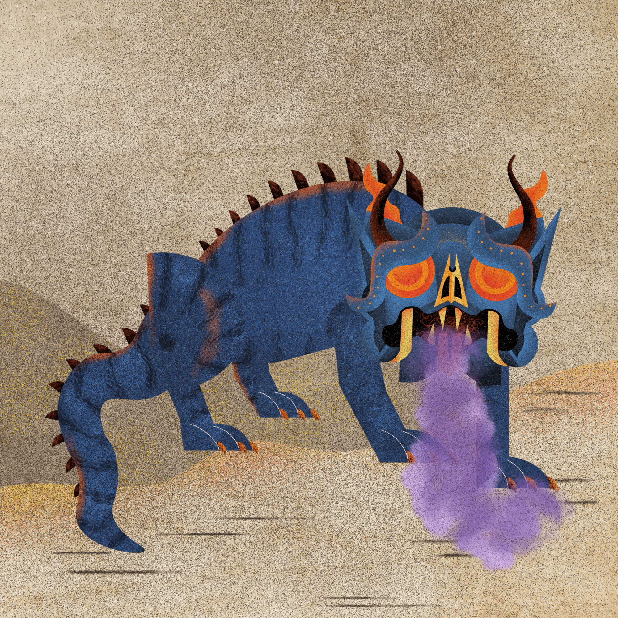Ancient dragon #10 static token preview