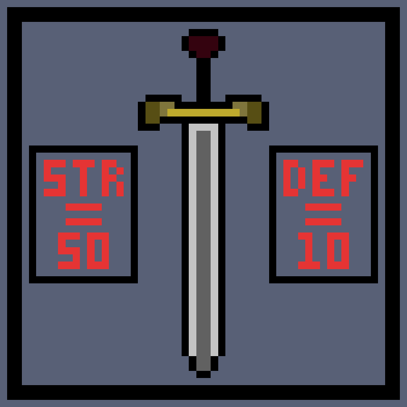 Pixel Weapons - Swords edition #2 static token preview