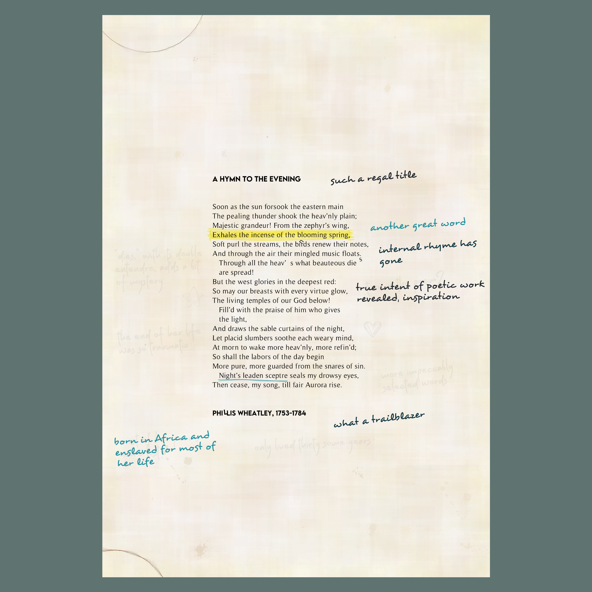 Poems in the Public Domain #13 static token preview
